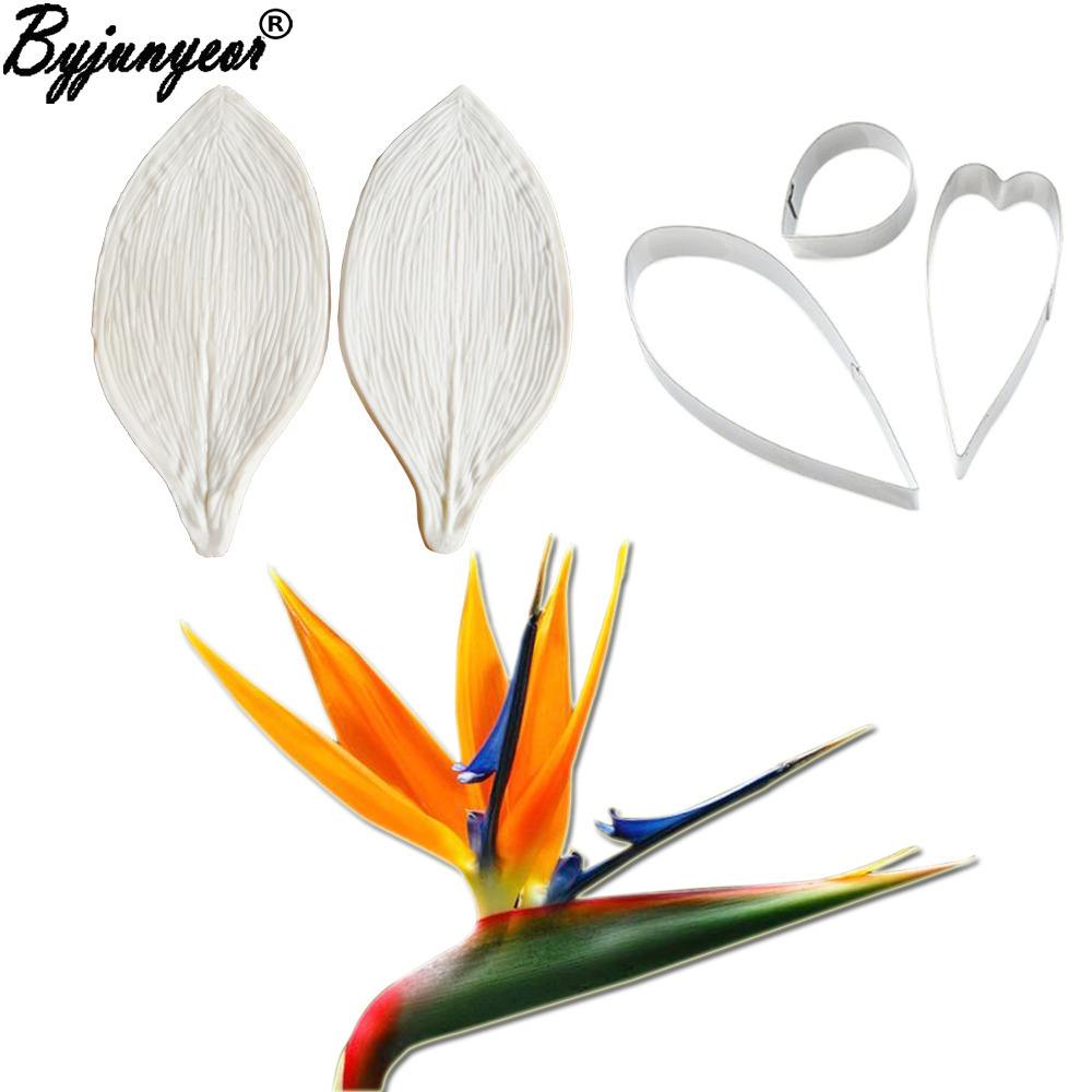 Bird Paradise Strelitzia - Large Gumpaste Strelitzia Birds of Paradise