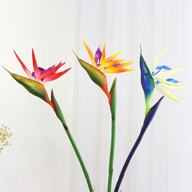 Bird Paradise Strelitzia - 90CM silicone paradise bird strelitzia simulation