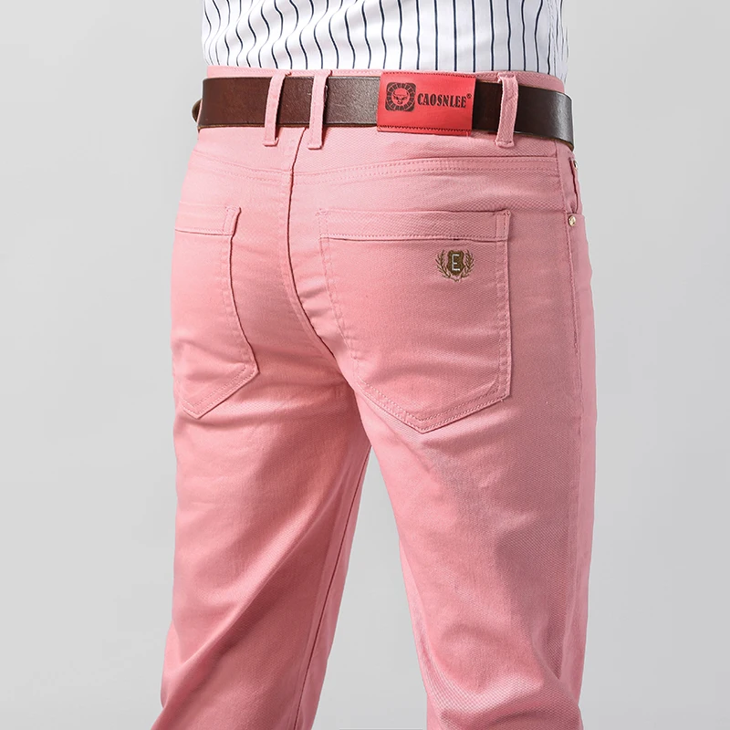 Men's Colorful Denim Stretch S - Aglaonema Red ulasan dan harga