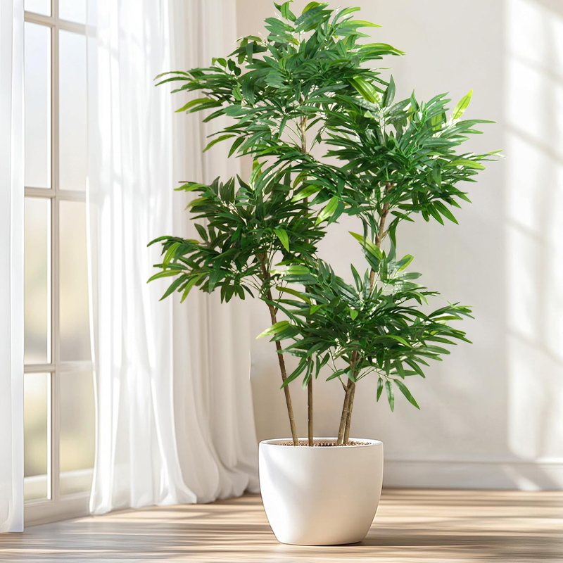 80-180cm Large Artificial Bamb - Ficus Lyrata Tree ulasan dan harga