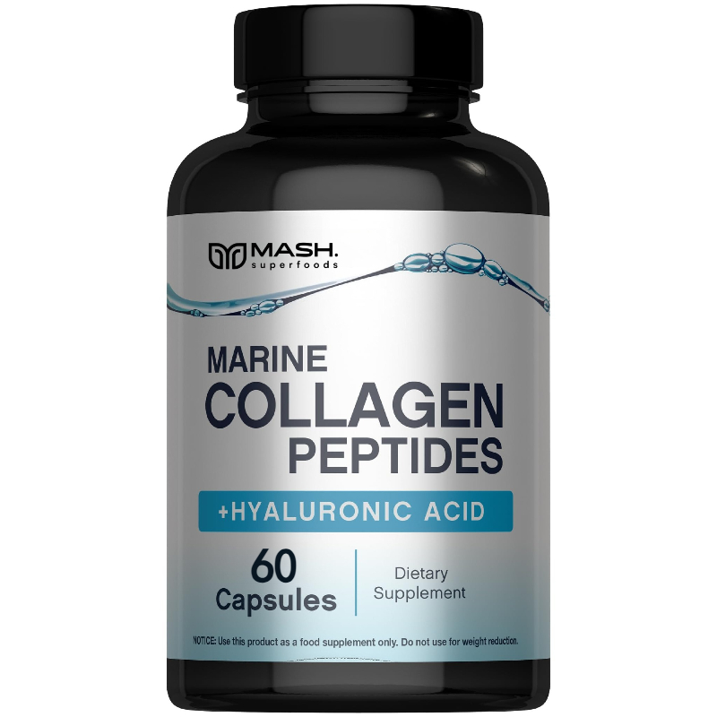 Marine Collagen Capsules with  - Aloe Vera Pot ulasan dan harga