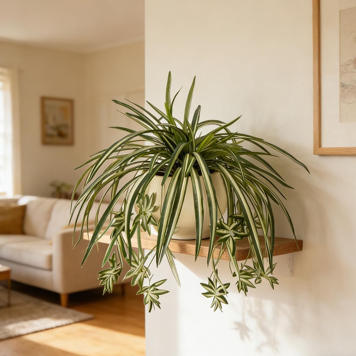 4PCS Artificial Hanging Spider - Spider Plant Hanging ulasan dan harga