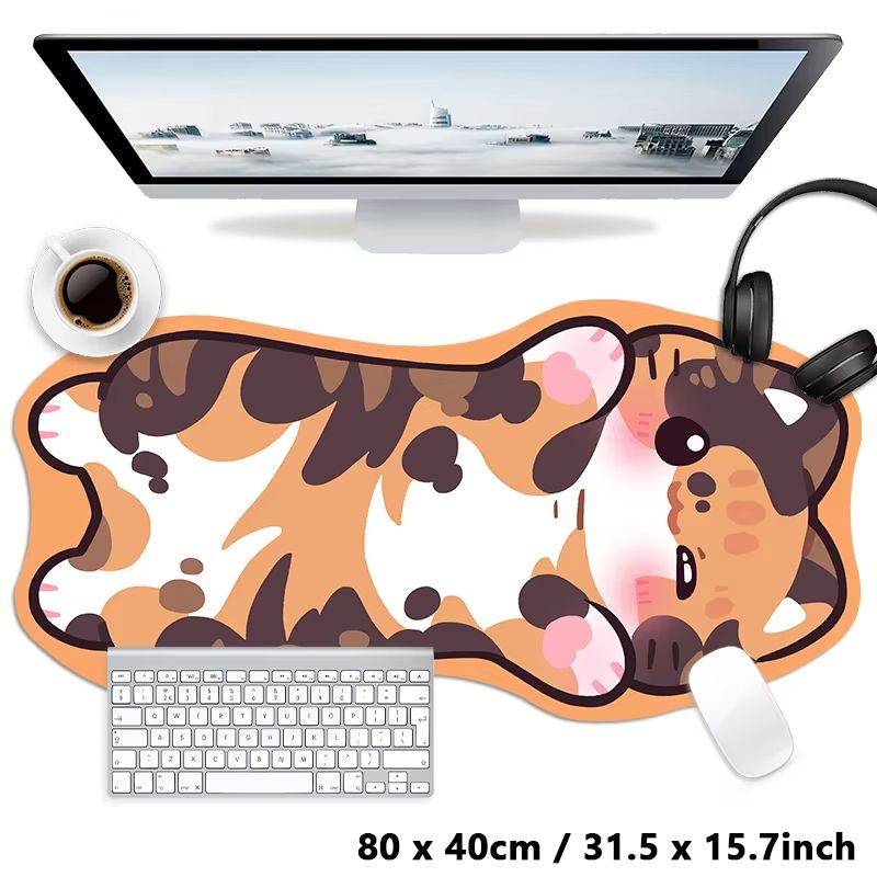 VIKAMA Cute Cartoon Black Cat  - Tradescantia Purple ulasan dan harga