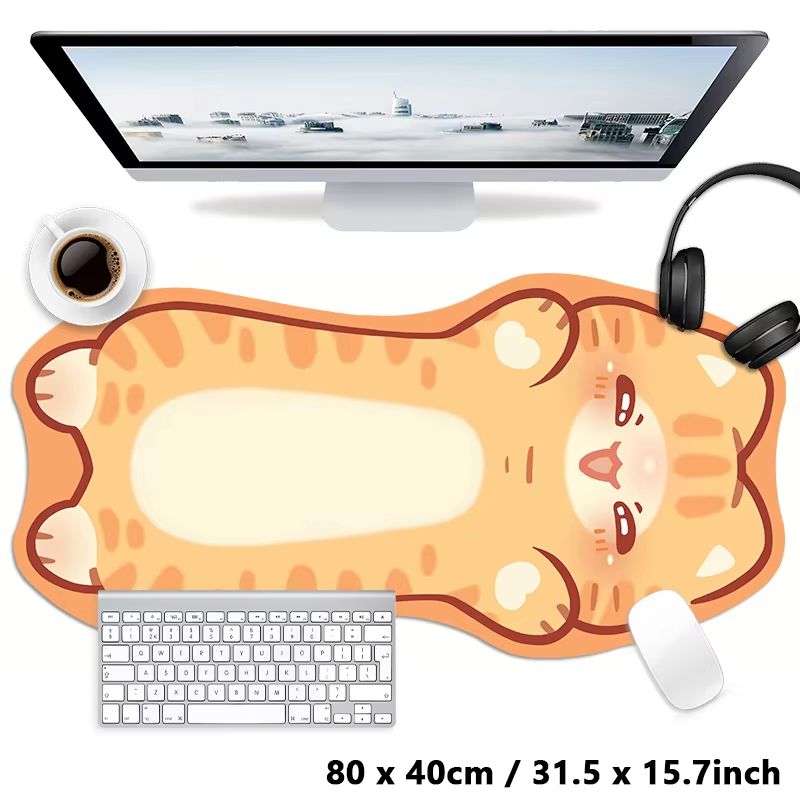 VIKAMA Cute Cartoon Black Cat  - Tradescantia Purple ulasan dan harga
