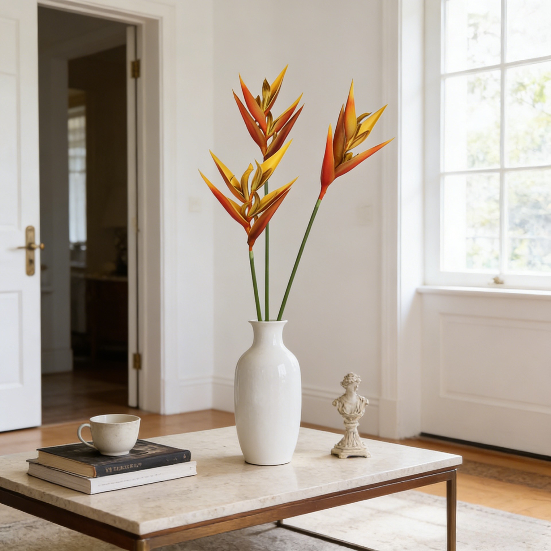 36.6 Inch Artificial Bird of P - Bird Paradise Strelitzia ulasan dan harga