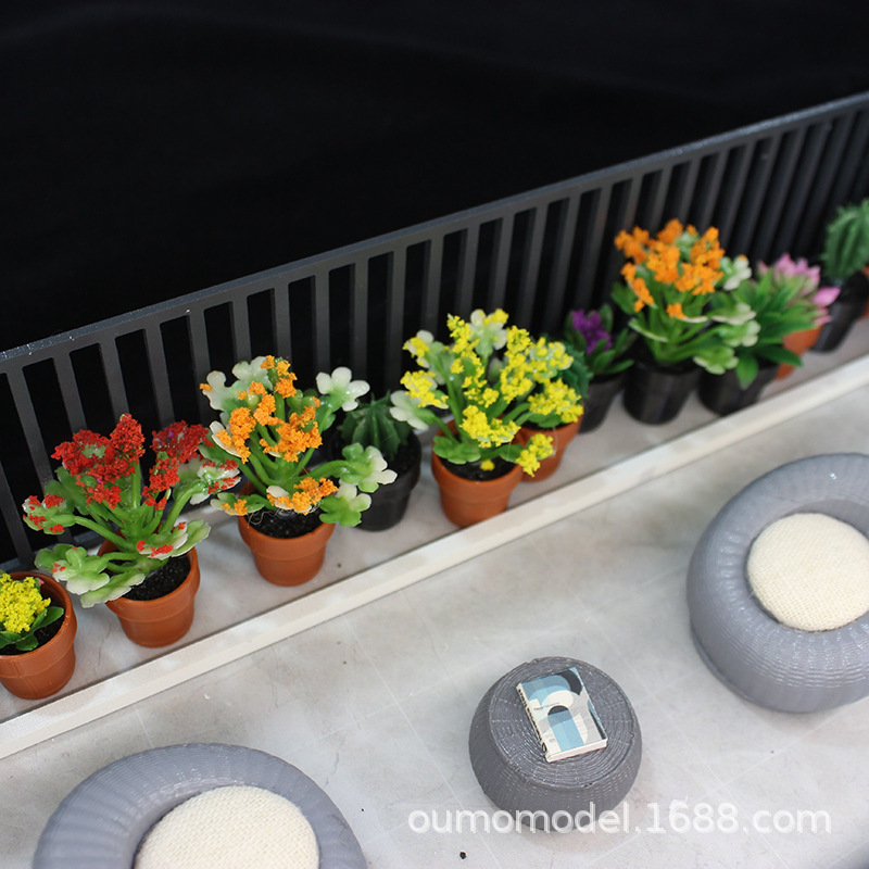 Mini Simulated Plants Cactus S - Echeveria Succulent ulasan dan harga