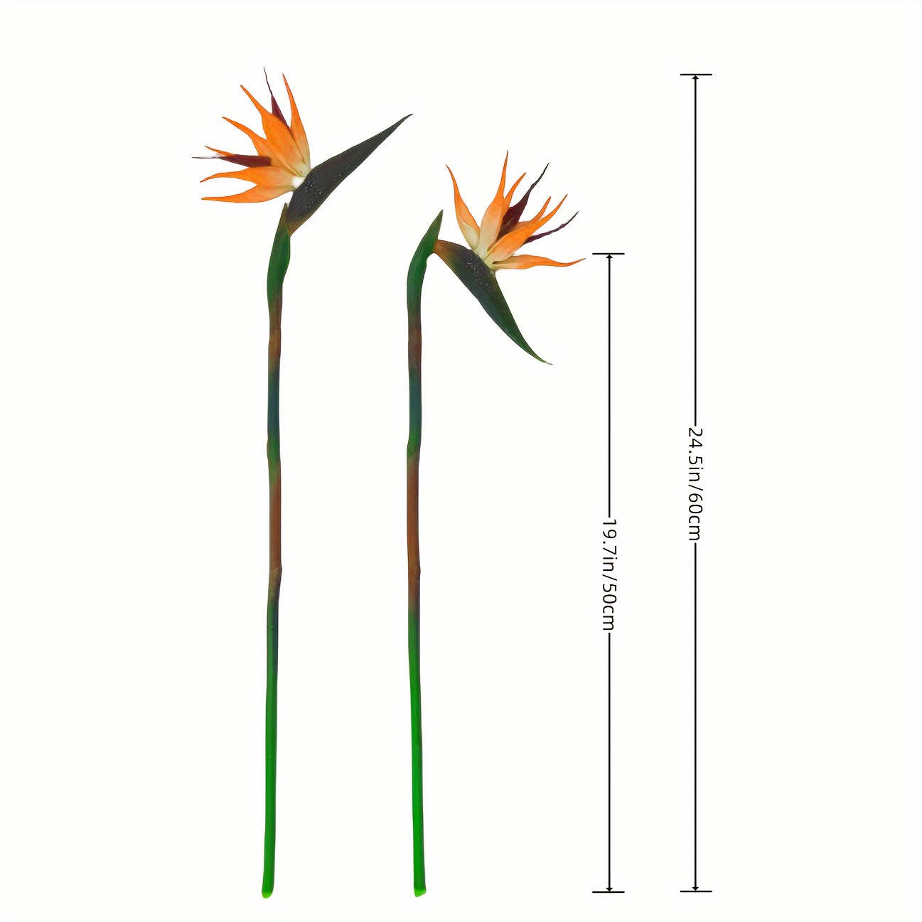 3pcs Artificial Bird Of Paradi - Bird Paradise Strelitzia ulasan dan harga