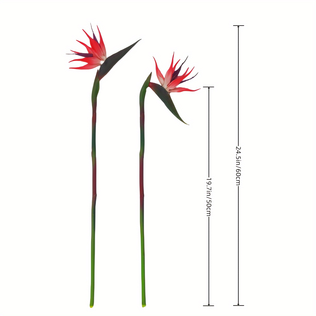 3pcs Artificial Bird Of Paradi - Bird Paradise Strelitzia ulasan dan harga